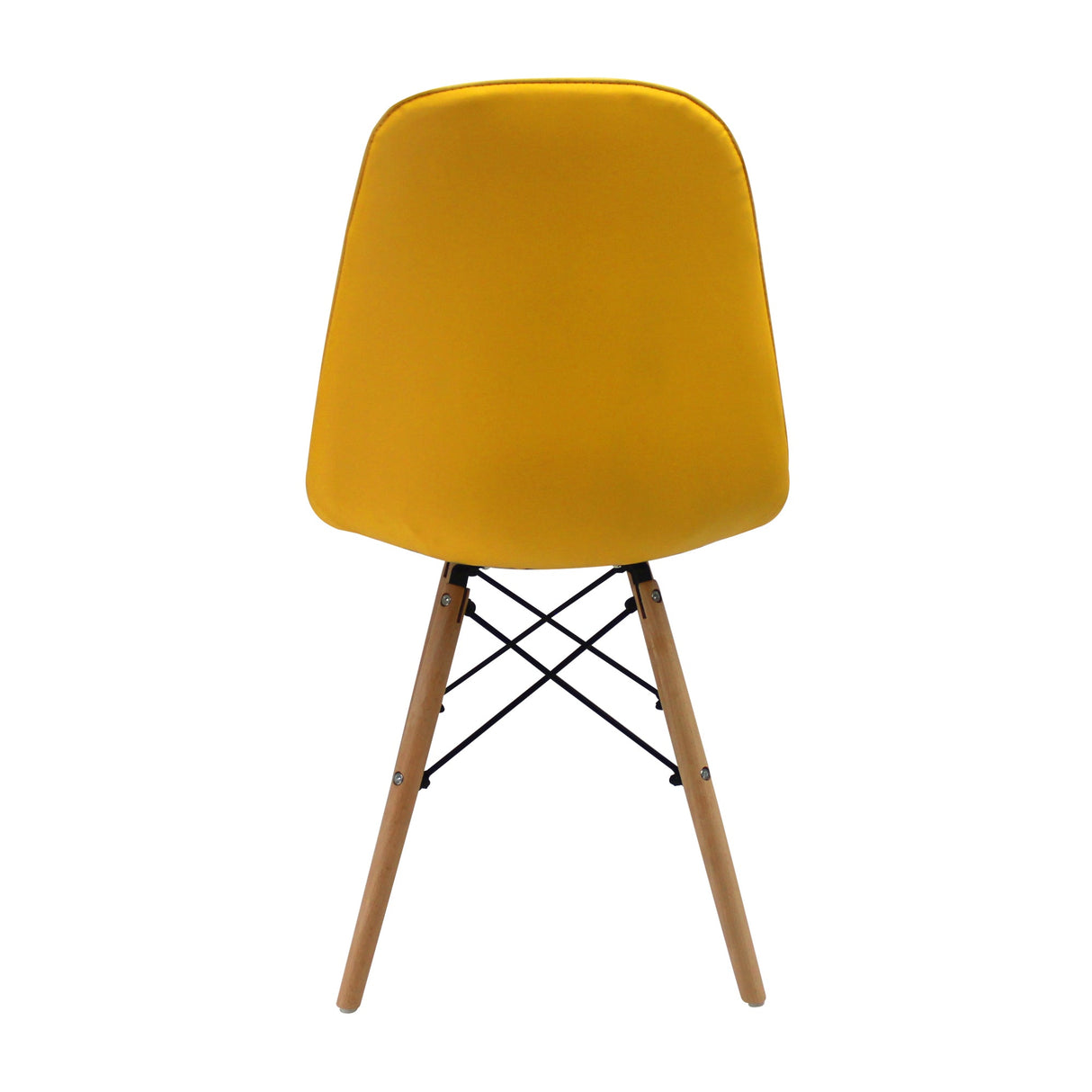 SILLA DKR BOTONES TIPO EAMES AMARILLA BOXBIT