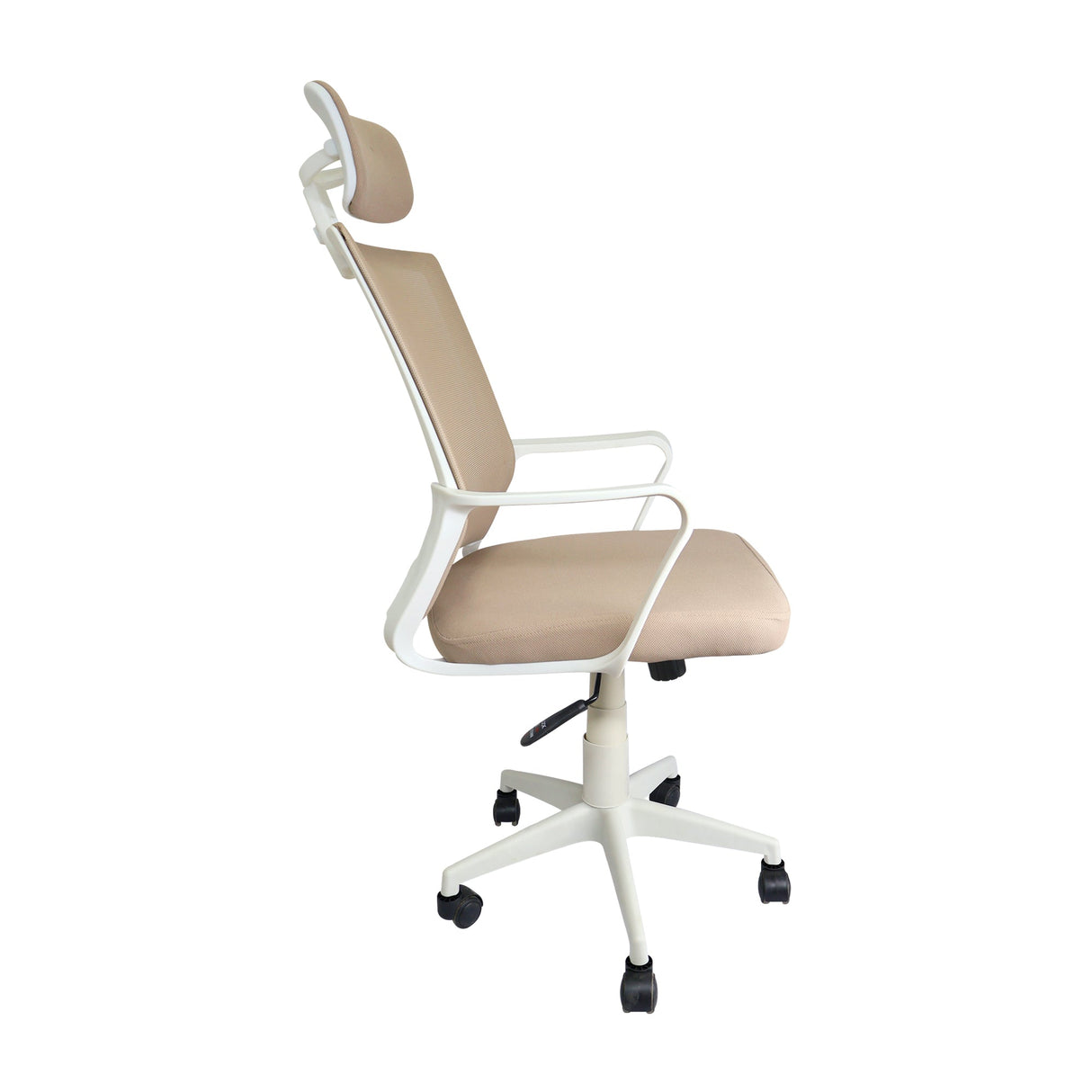 SILLA OFICINA LYON ALTA BEIGE BOXBIT