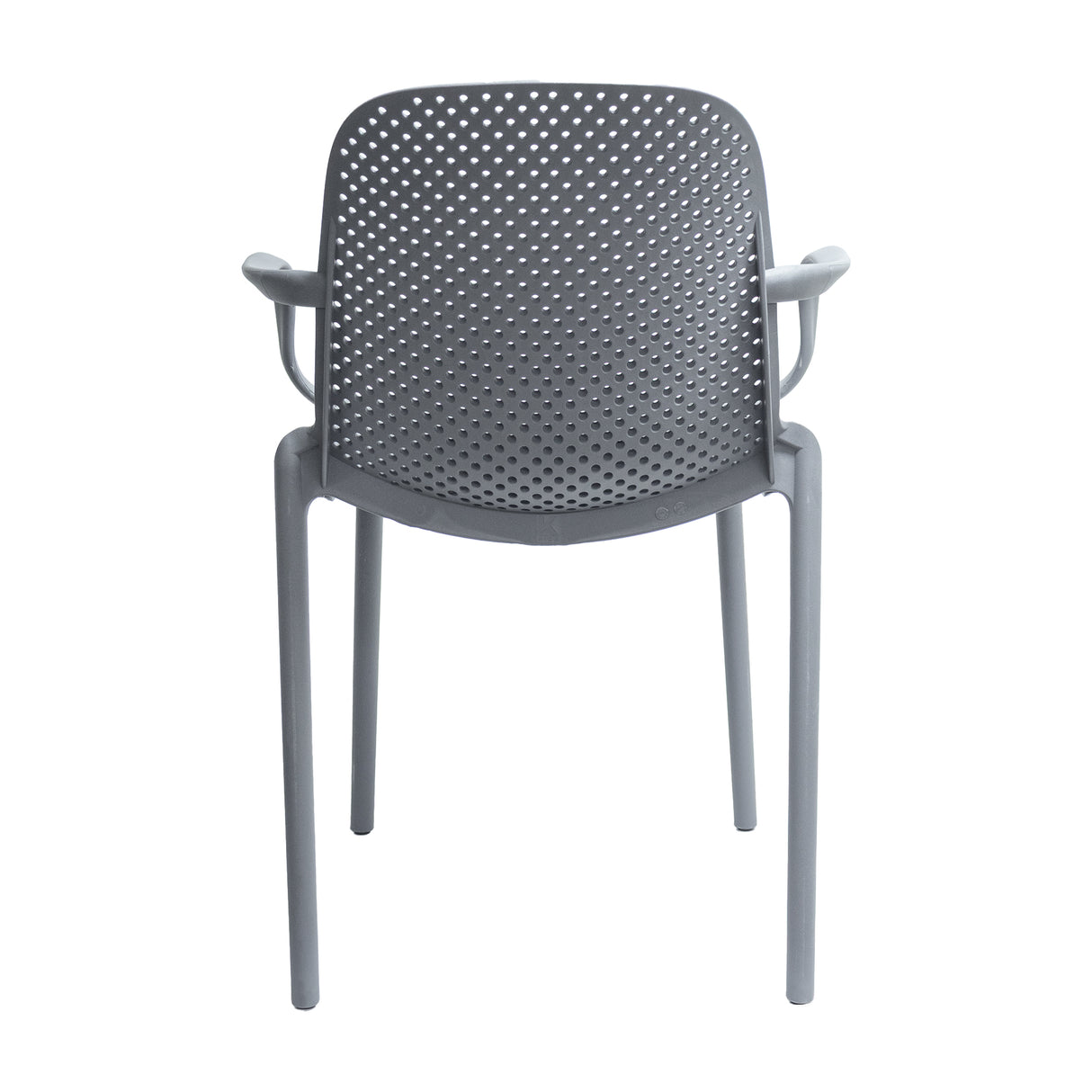 SET X 4 SILLA EXTERIOR BERLIN CON BRAZOS GRIS BOXBIT