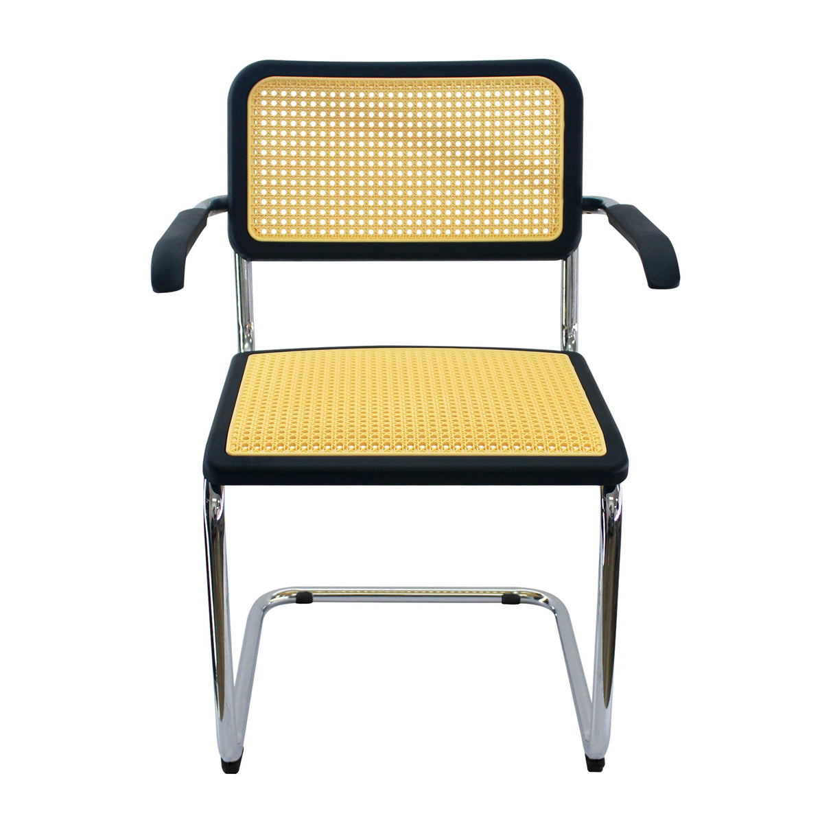 SILLA CESCA CON BRAZOS NEGRA BOXBIT