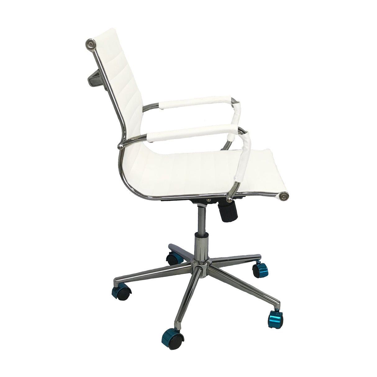 SILLA ESTERILLA OFICINA BAJA BLANCA BOXBIT