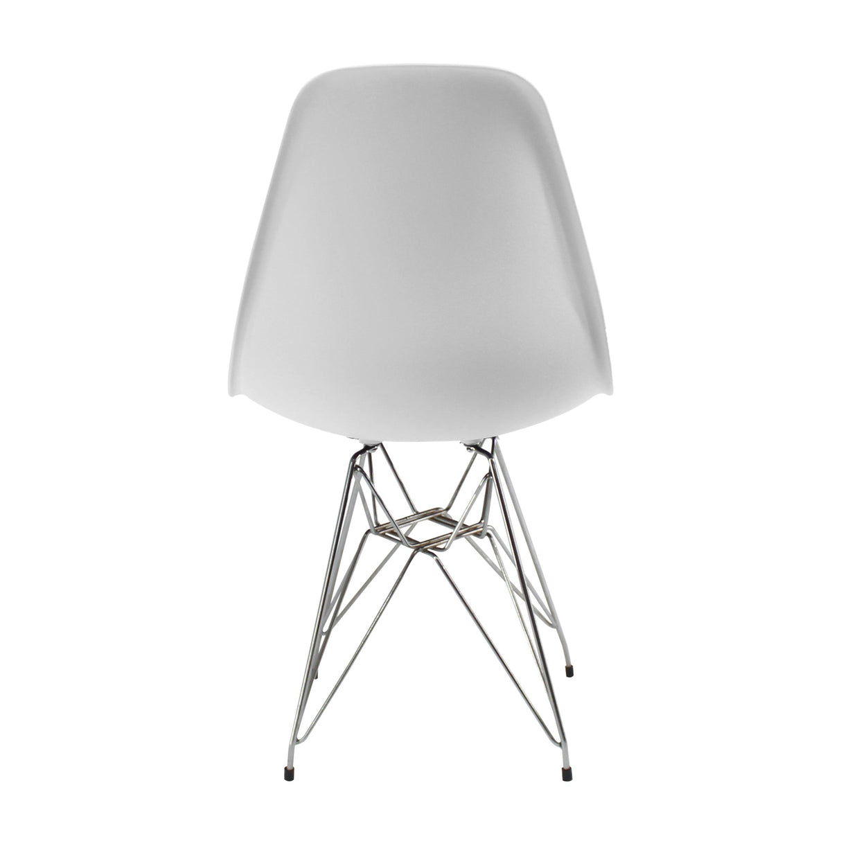SET X 4 SILLA DKR METAL TIPO EAMES BLANCA BOXBIT