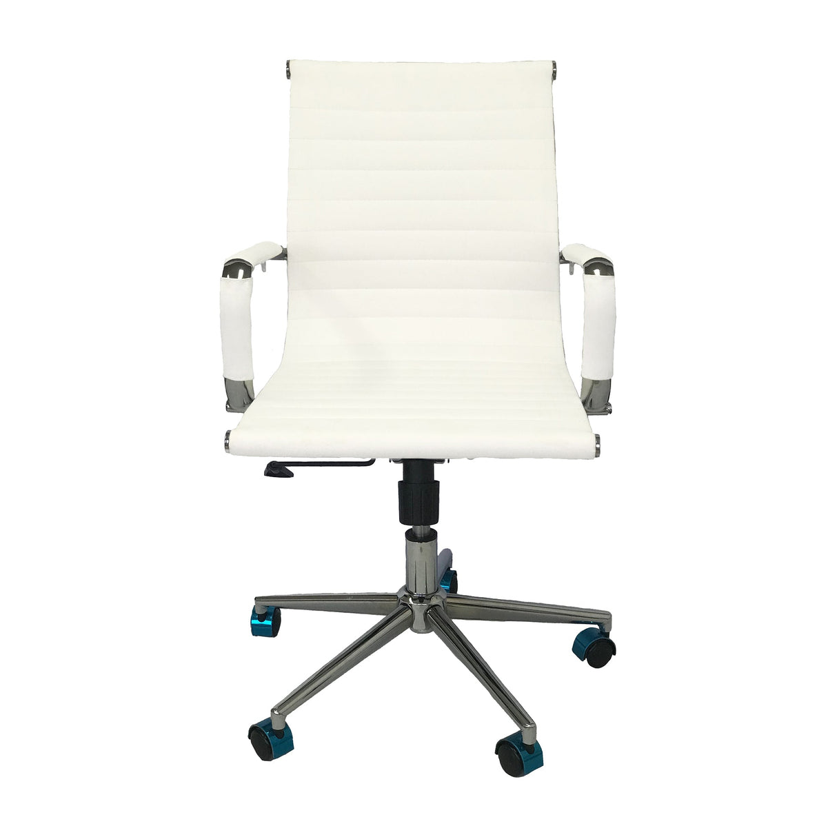 SILLA ESTERILLA OFICINA BAJA BLANCA BOXBIT