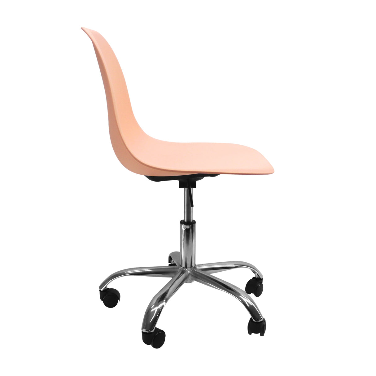 SILLA DKR CON RUEDAS TIPO EAMES SALMON BOXBIT