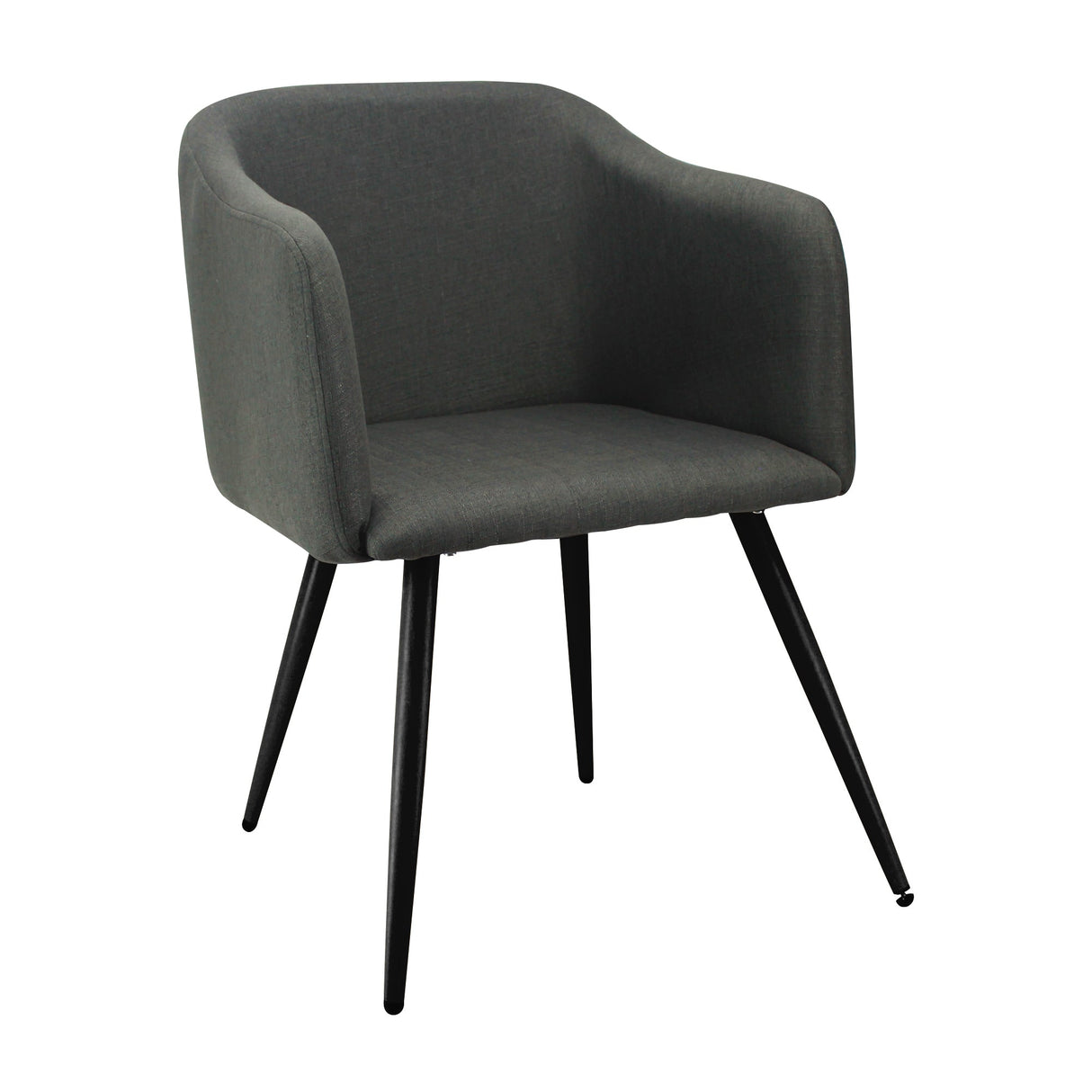 SILLA CHARLA BP CON BRAZOS GRAFITO BOXBIT