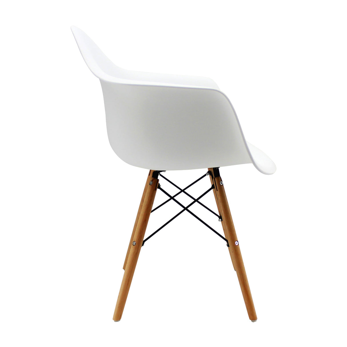 Silla DKR Con Brazos Blanca BoxBit