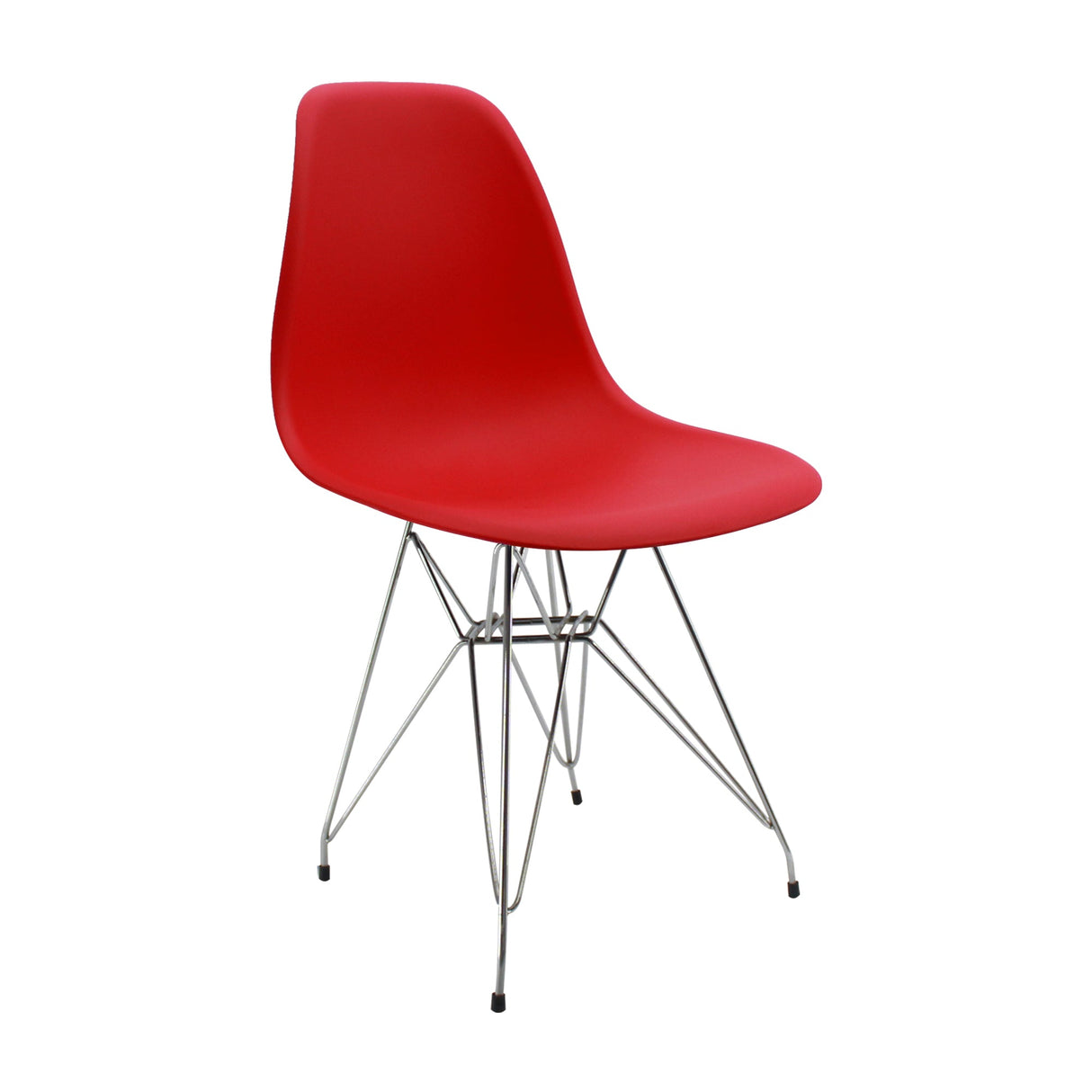 SILLA DKR METAL TIPO EAMES ROJA BOXBIT