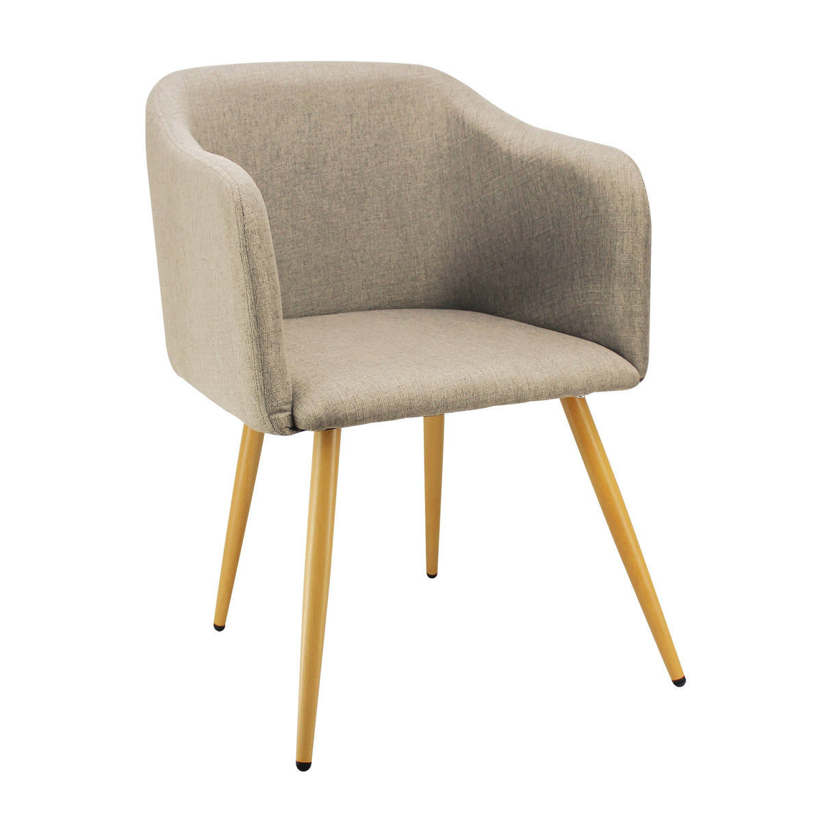 SILLA CHARLA BM CON BRAZOS BEIGE BOXBIT