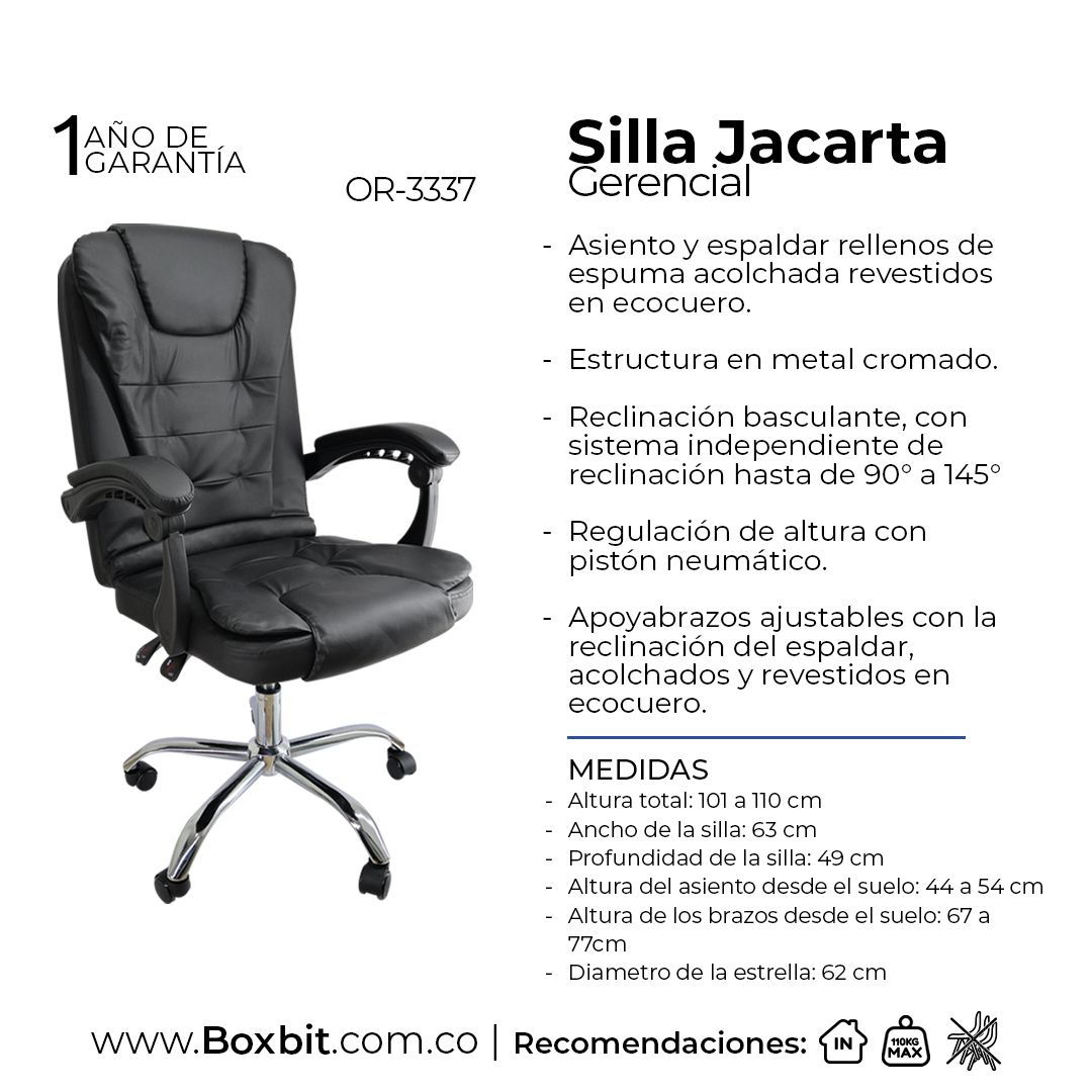 SILLA DE OFICINA JACARTA