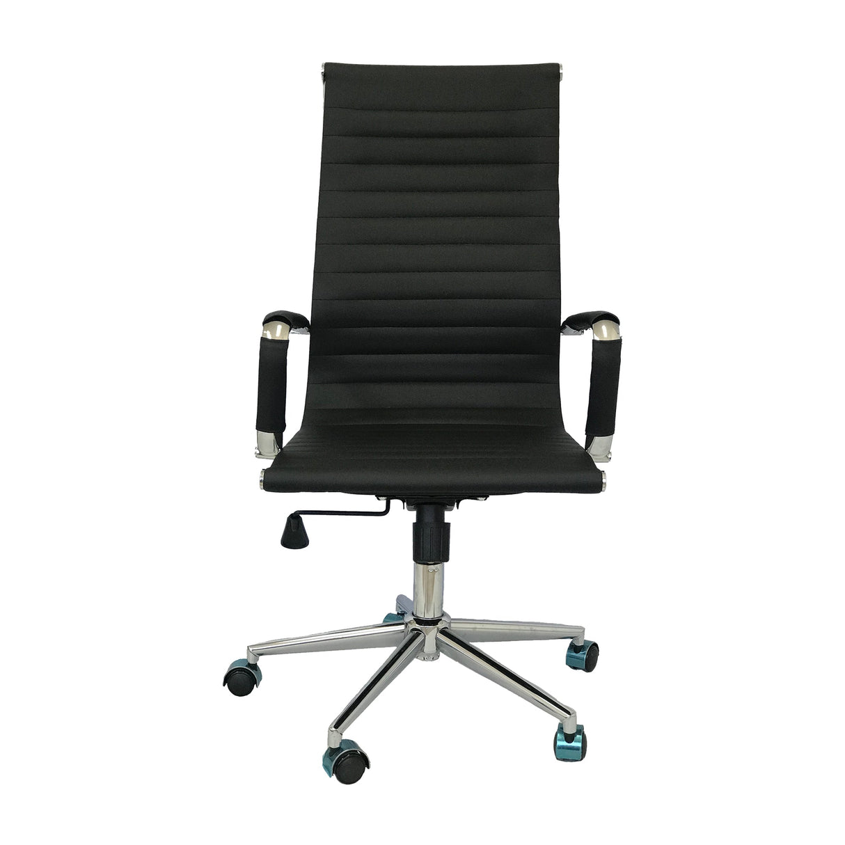 SILLA ESTERILLA OFICINA ALTA NEGRA BOXBIT