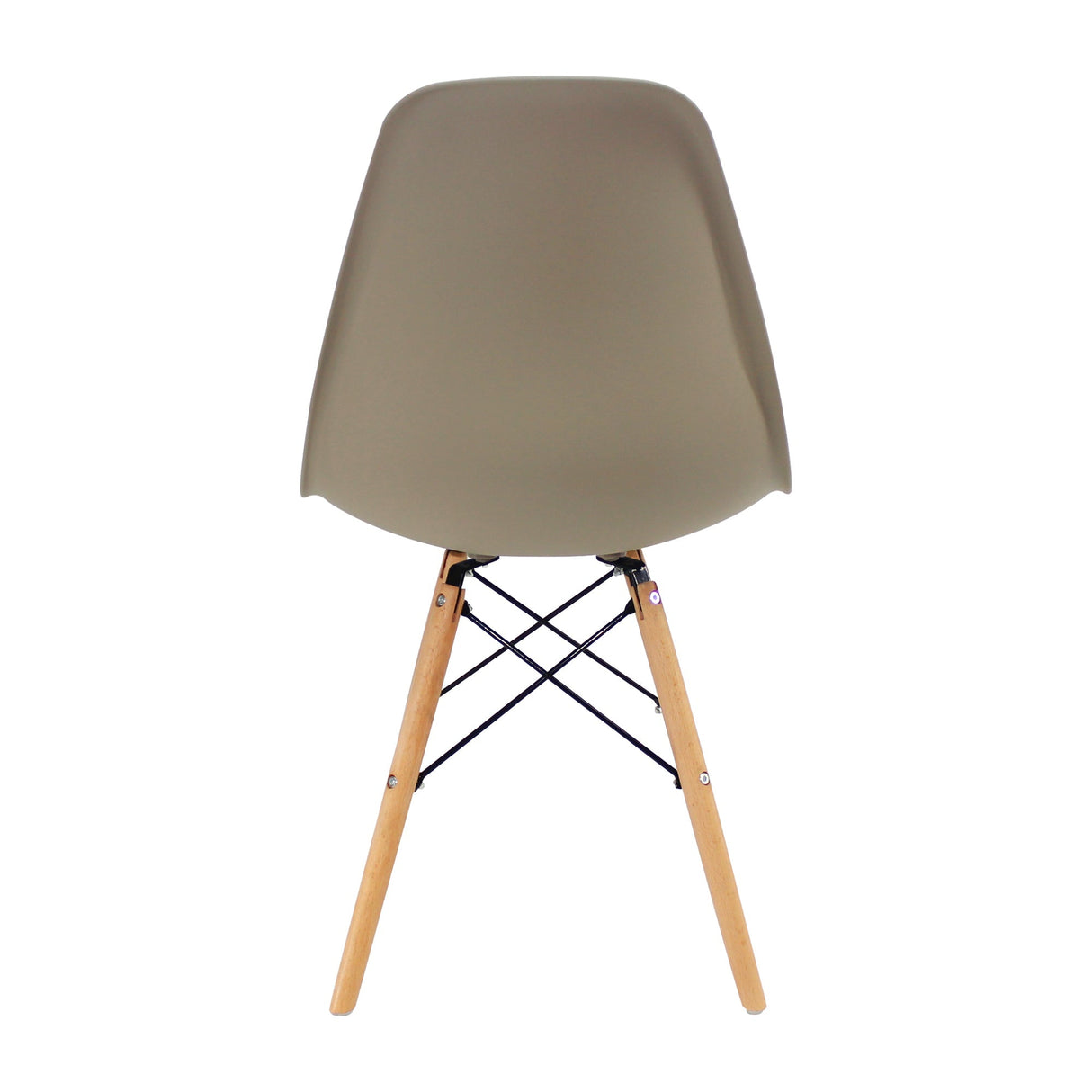 SET X 2 SILLAS DKR TIPO EAMES BEIGE BOXBIT