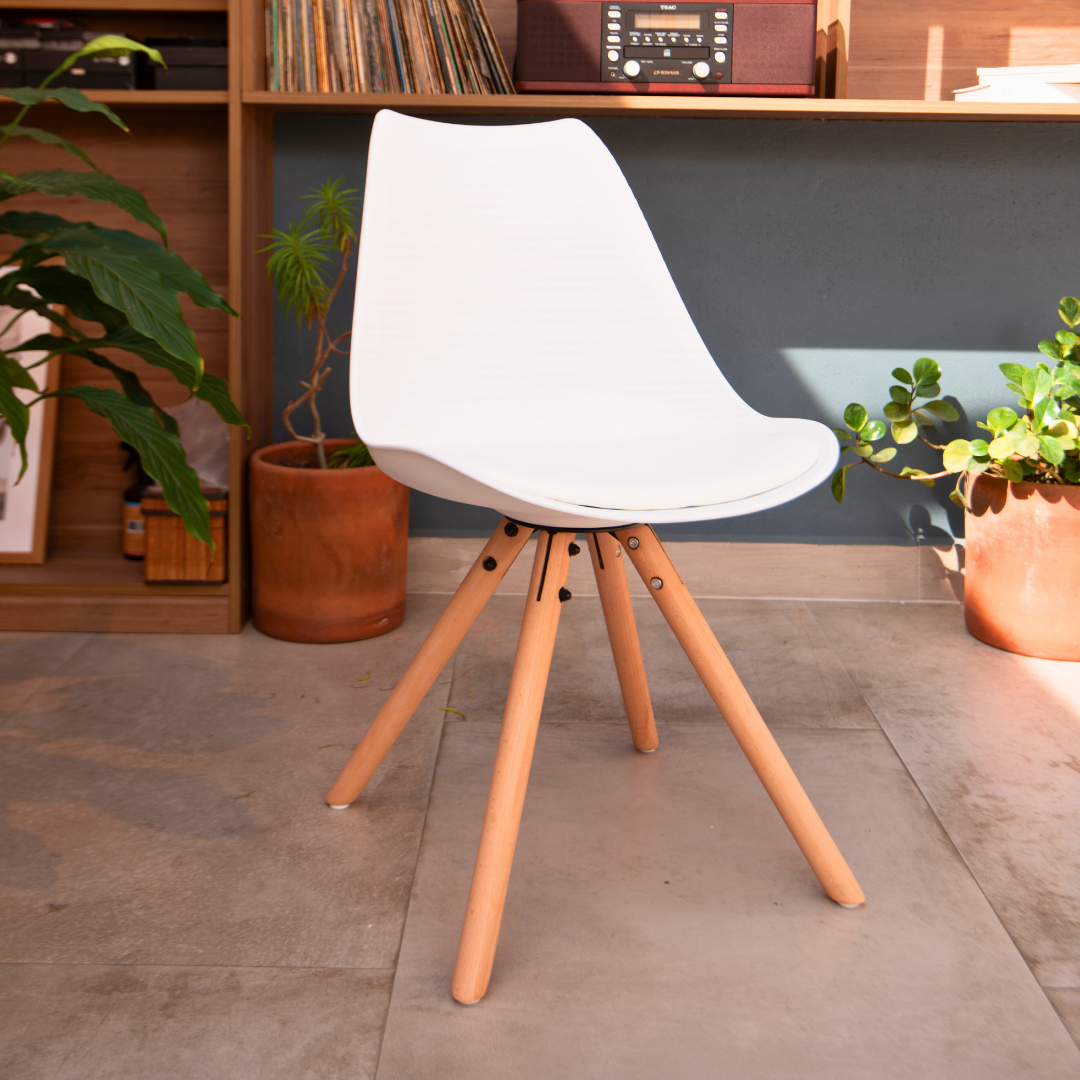 SILLA ATLAS BLANCA BOXBIT