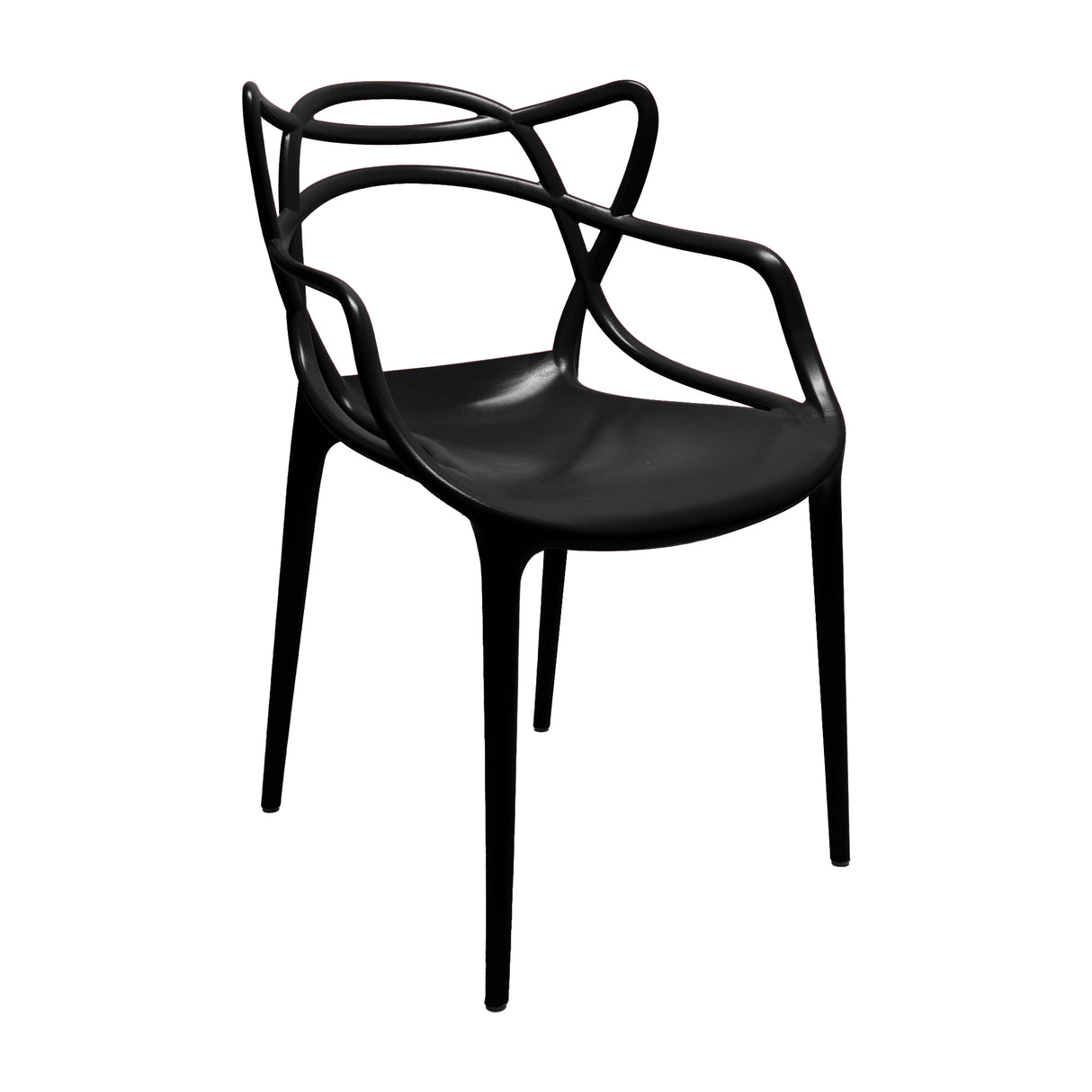 Set de 4 Sillas Exterior Sidney Con Brazos - Grafito