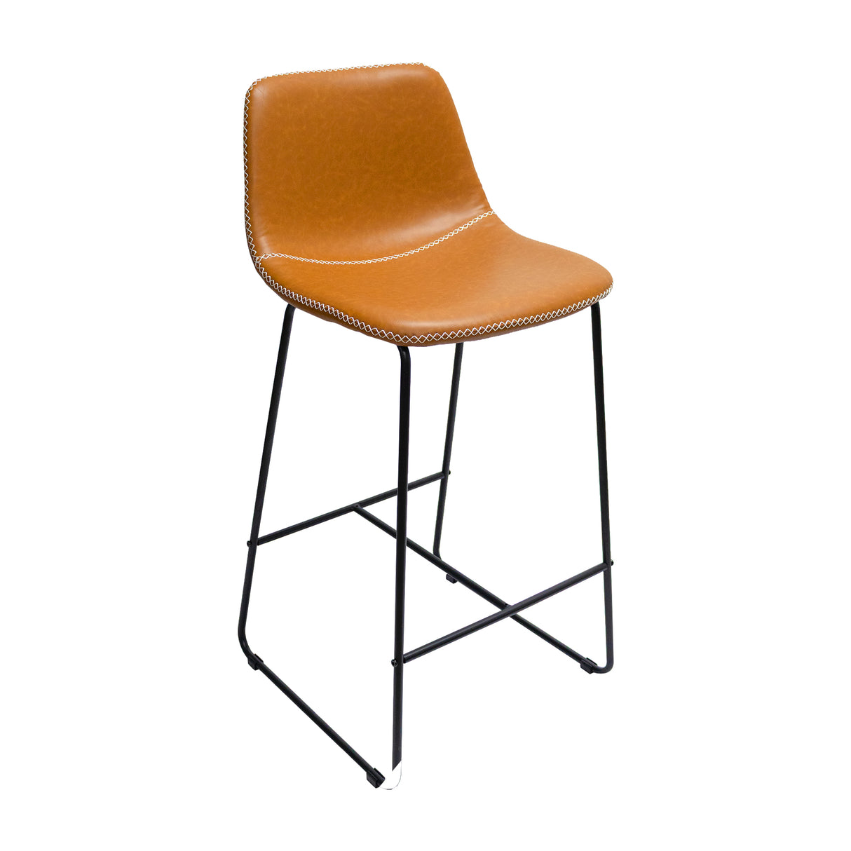 SILLAS DE BAR VERNER CARAMELO BOXBIT