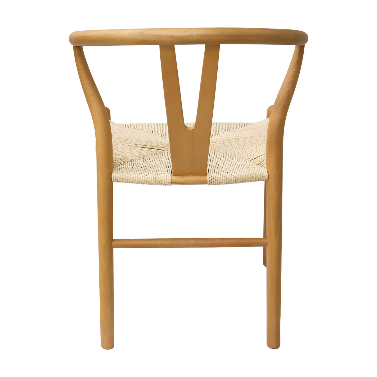 Set X4 Sillas Loto de Comedor en Madera de Arce con Asiento Tejido