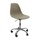 SILLA DKR CON RUEDAS TIPO EAMES BEIGE BOXBIT