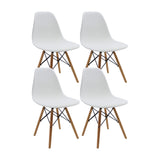 SET X 4 SILLAS DKR TIPO EAMES BLANCAS BOXBIT