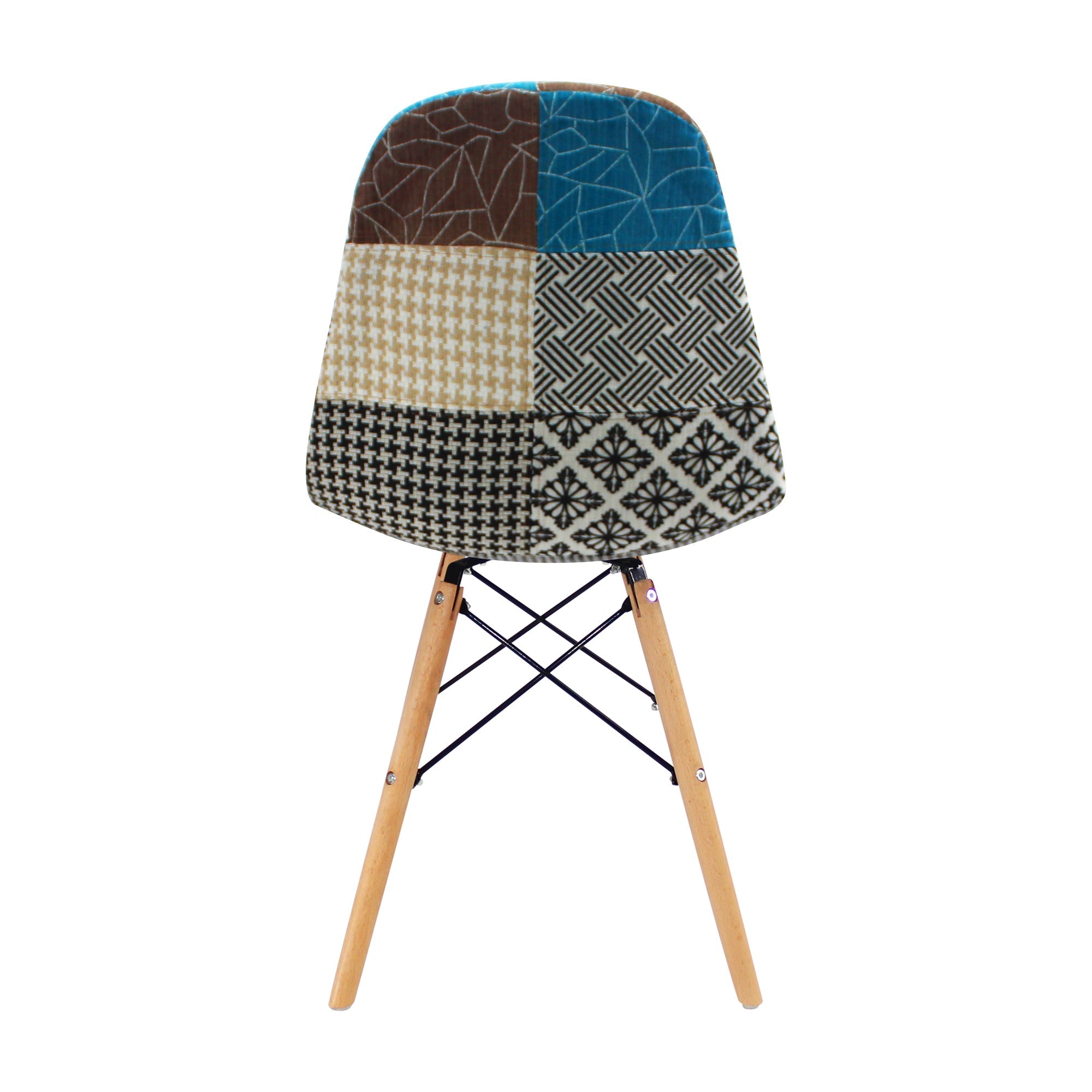SILLA DKR TIPO EAMES PATCHWORK BOXBIT