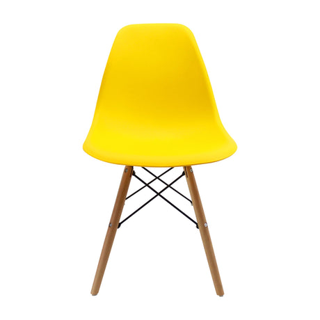 SET X 6 SILLAS DKR TIPO EAMES AMARILLAS BOXBIT