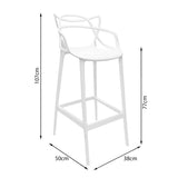 SILLA SOLNA BARRA BLANCA BOXBIT