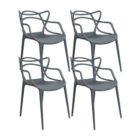 Set x4 Sillas Solna Grises — Boxbit