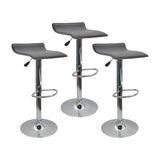 SET X 3 SILLAS WAVE BAR GRIS BOXBIT