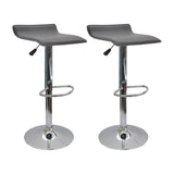 SET X 2 SILLAS WAVE BAR GRIS BOXBIT