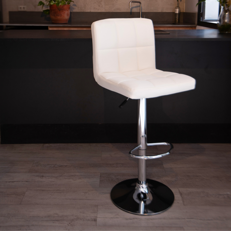 SET X 3 SILLAS CONFORT BAR BLANCAS BOXBIT