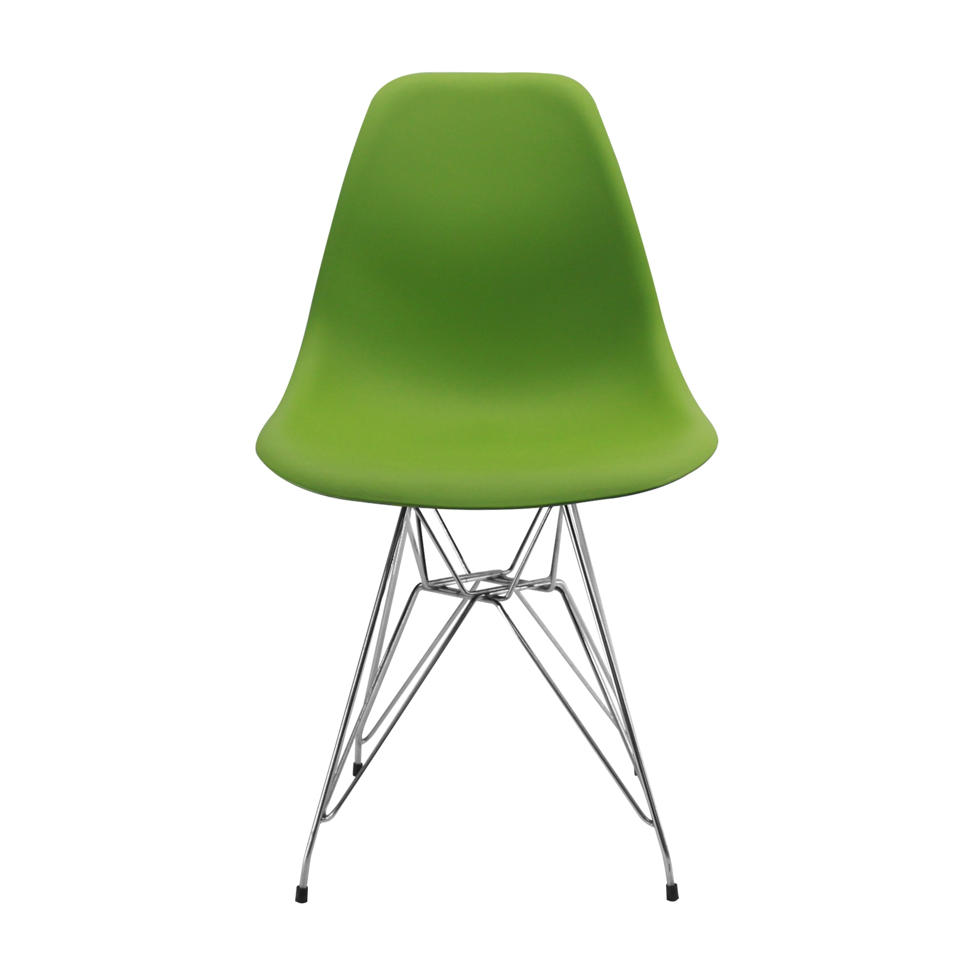SILLA DKR METAL TIPO EAMES VERDE BOXBIT