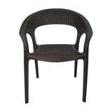 SET X 4 SILLA EXTERIOR RATAN CURVE CAFÉ BOXBIT