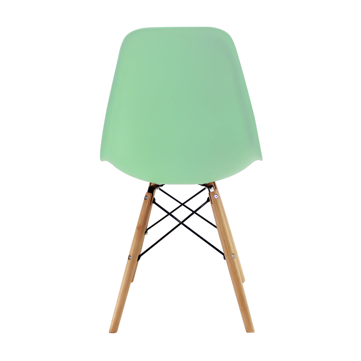 Set x 6 Sillas DKR Tipo Eames Verde Claro BoxBit