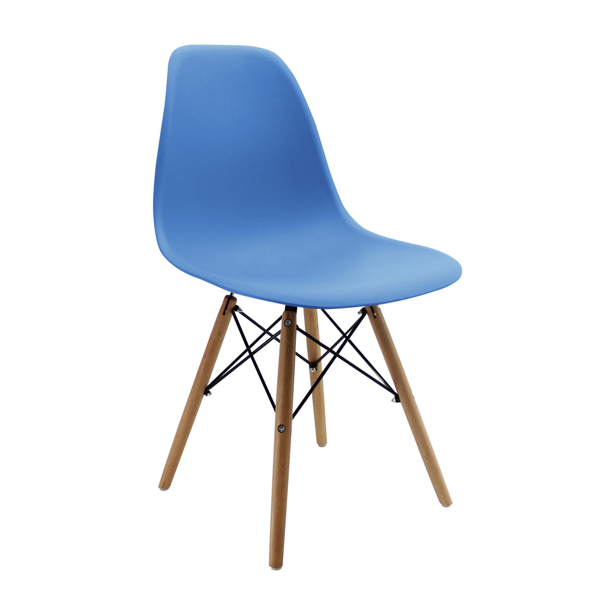 Silla DKR tipo Eames azul celeste Boxbit