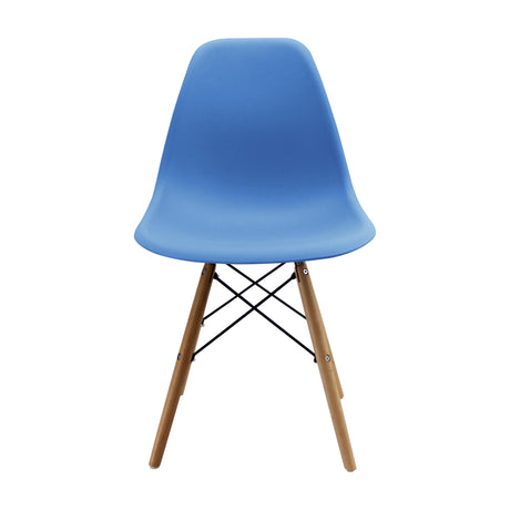 Silla DKR tipo Eames azul celeste Boxbit