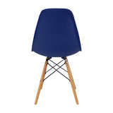 Set x 6 Sillas DKR Tipo Eames Azul Ocea BoxBit