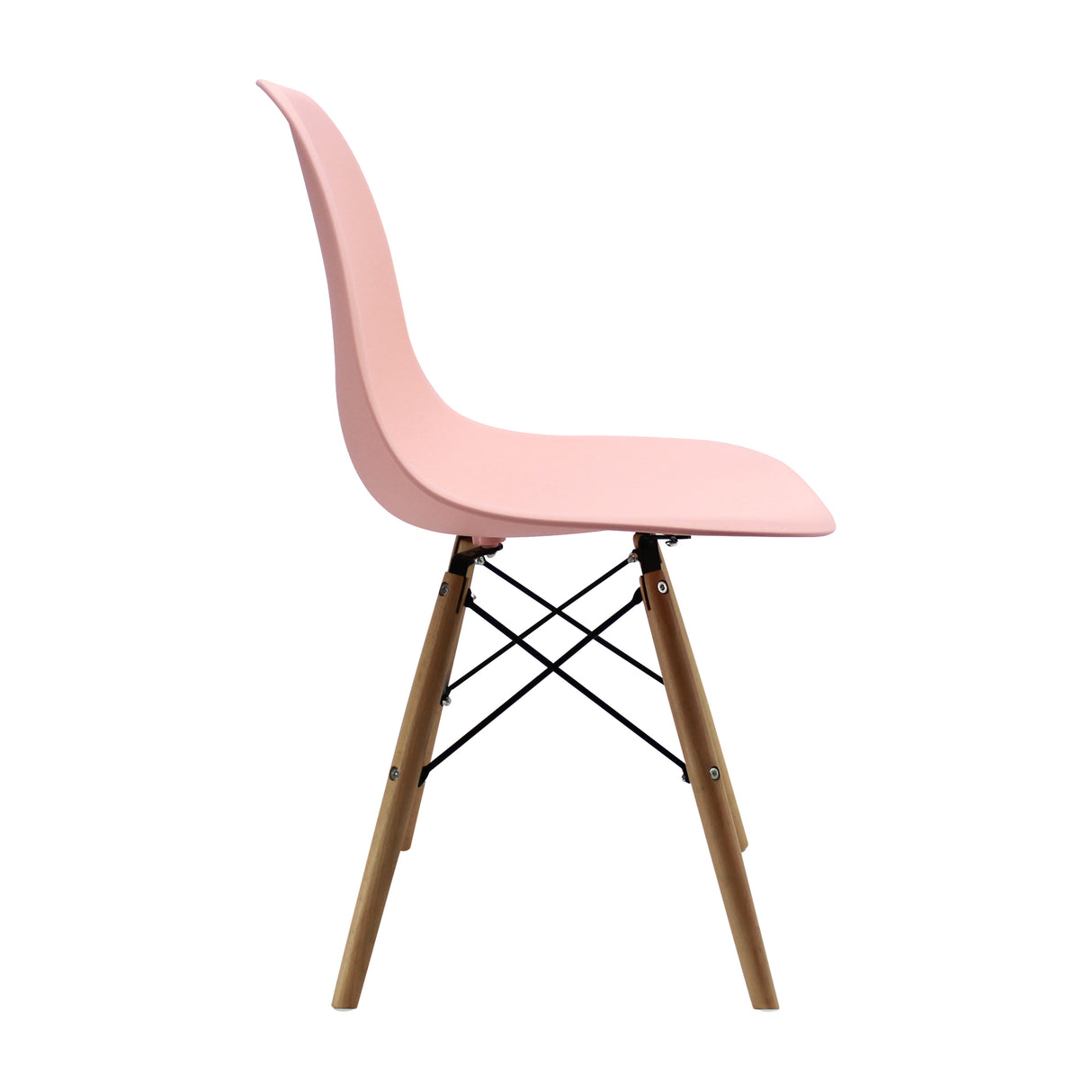 SET X 6 SILLAS DKR TIPO EAMES SALMON BOXBIT