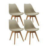 SET X 4 SILLAS JOLY BEIGE BOXBIT