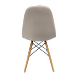 SET X 4 SILLAS DKR BOTONES BEIGE BOXBIT