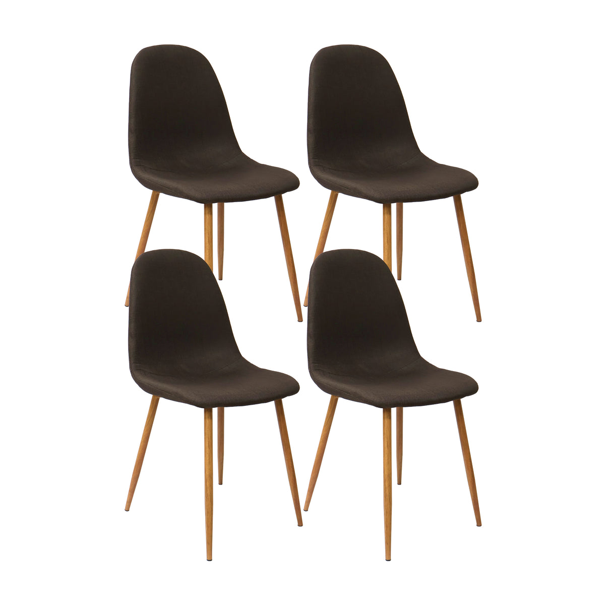Set x 4 Sillas Charla BM Café