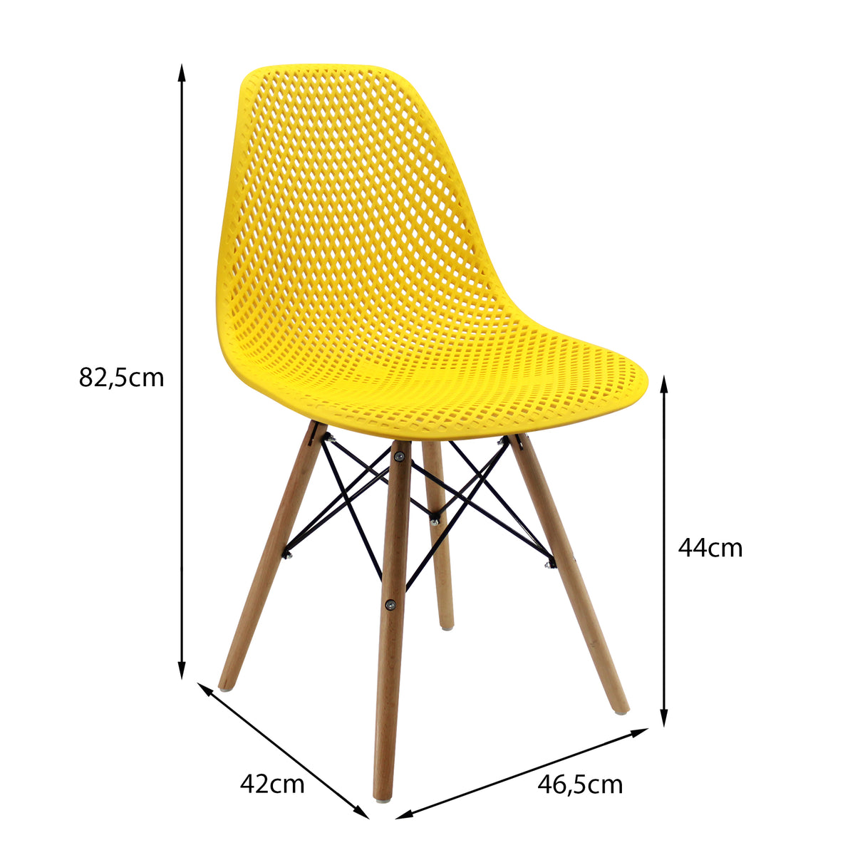 Silla COLMEIA Amarilla BoxBit
