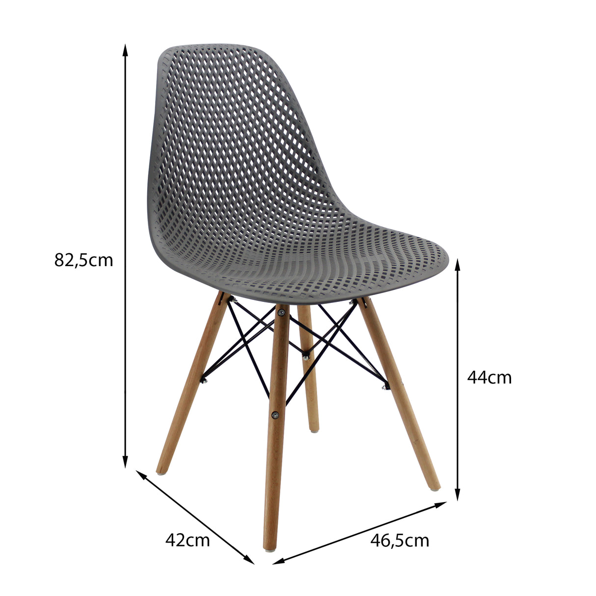 SILLA COLMEIA GRIS BOXBIT