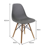 SILLA COLMEIA GRIS BOXBIT