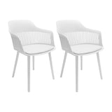 Set x 2 Sillas MENA Blancas Boxbit