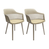 SET X 2 SILLAS MENA BEIGE BOXBIT