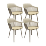 SET X 4 SILLAS MENA BEIGE BOXBIT