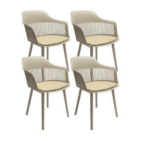 Set x4 Sillas Mena Beige Boxbit