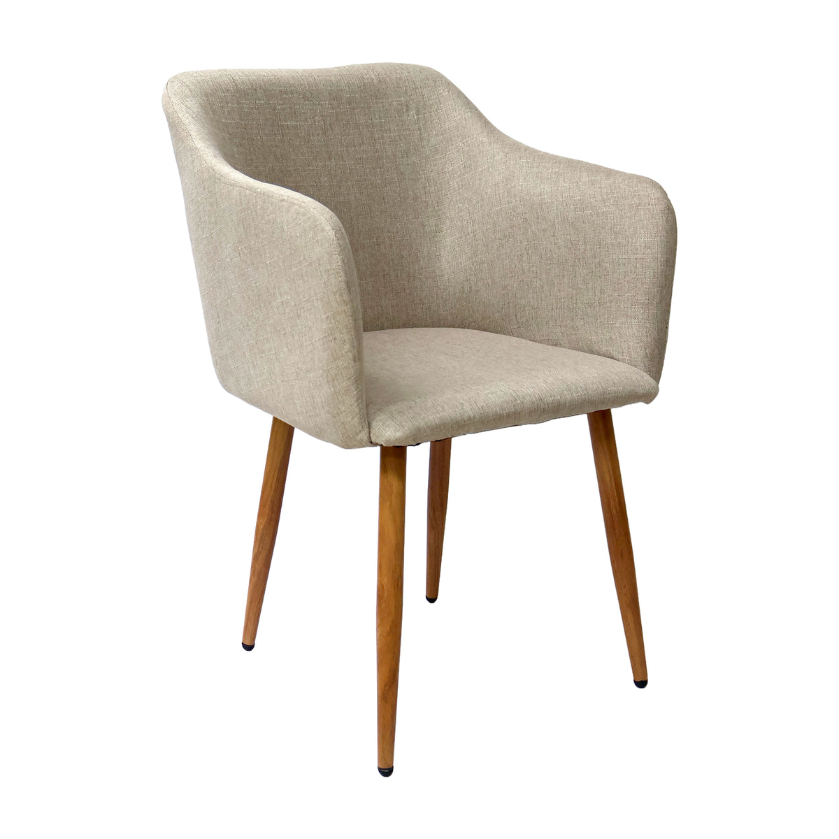 Silla Charla BM con Brazos Beige