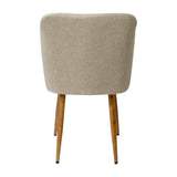 Silla Charla BM con Brazos Beige