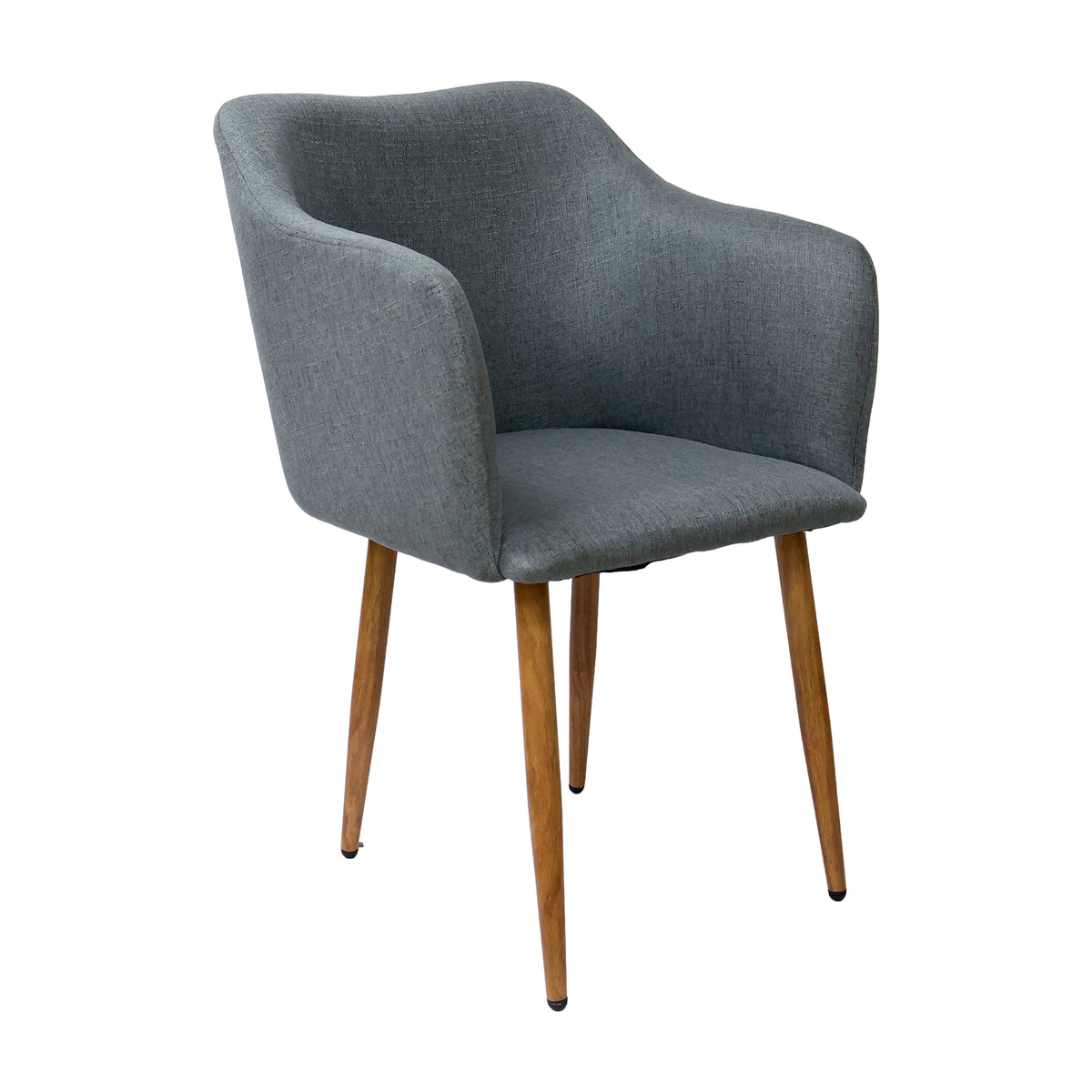 Silla Charla BM con Brazos Gris
