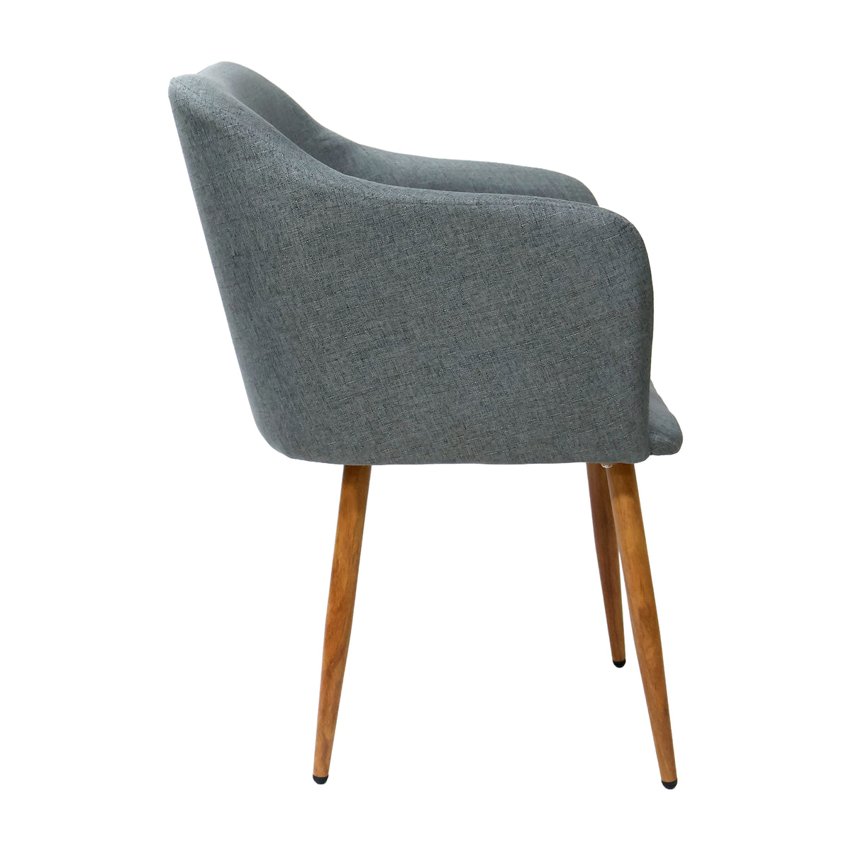 Silla Charla BM con Brazos Gris