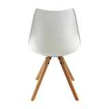 SET X 4 SILLAS ATLAS BLANCA BOXBIT